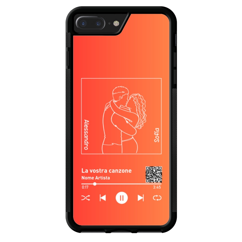 Cover Spotify Personalizzabile con Sagome - Apple