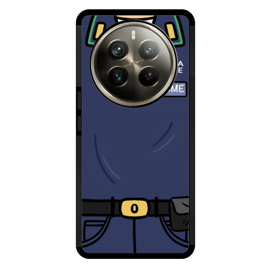 Cover con Nome Divisa Polizia Locale - Realme