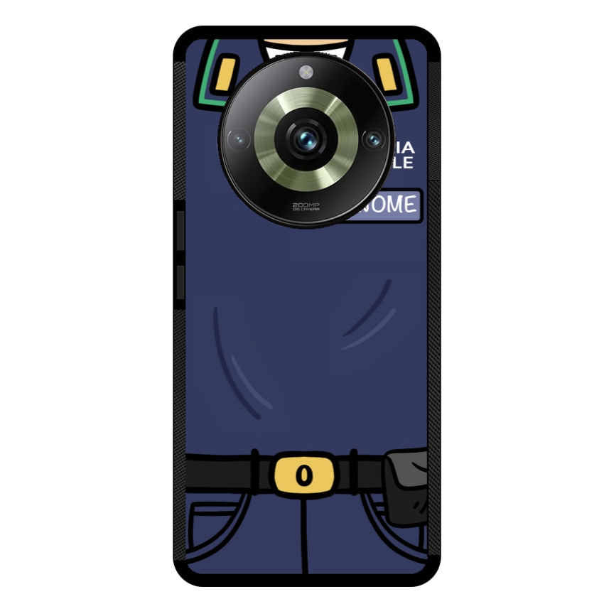 Cover con Nome Divisa Polizia Locale - Realme