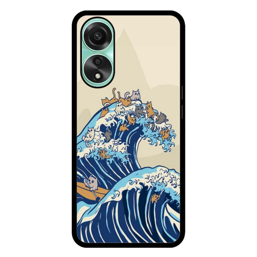 Cover IF48 Onda Cats - Oppo customall