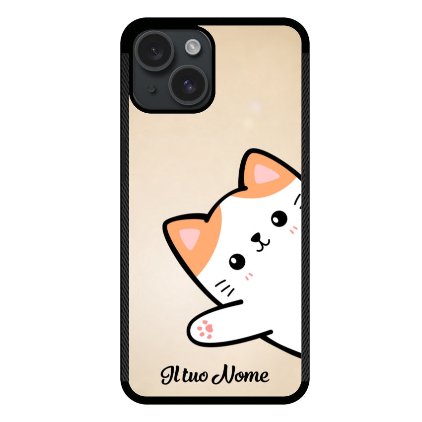Gatto 2 con Nome - Apple customall