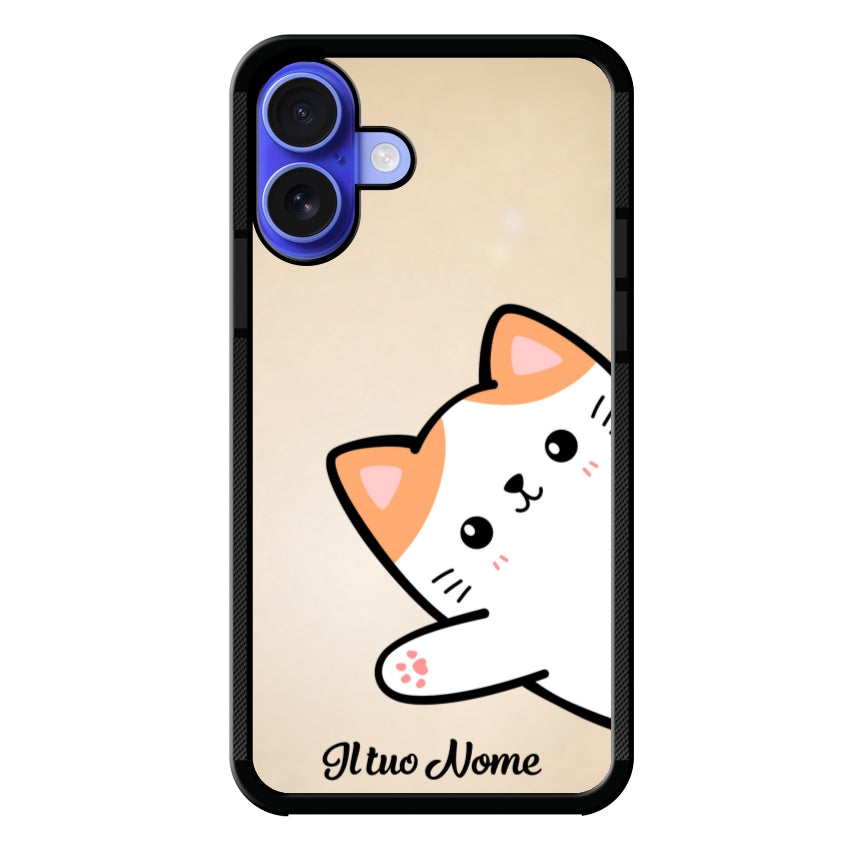 Gatto 2 con Nome - Apple customall