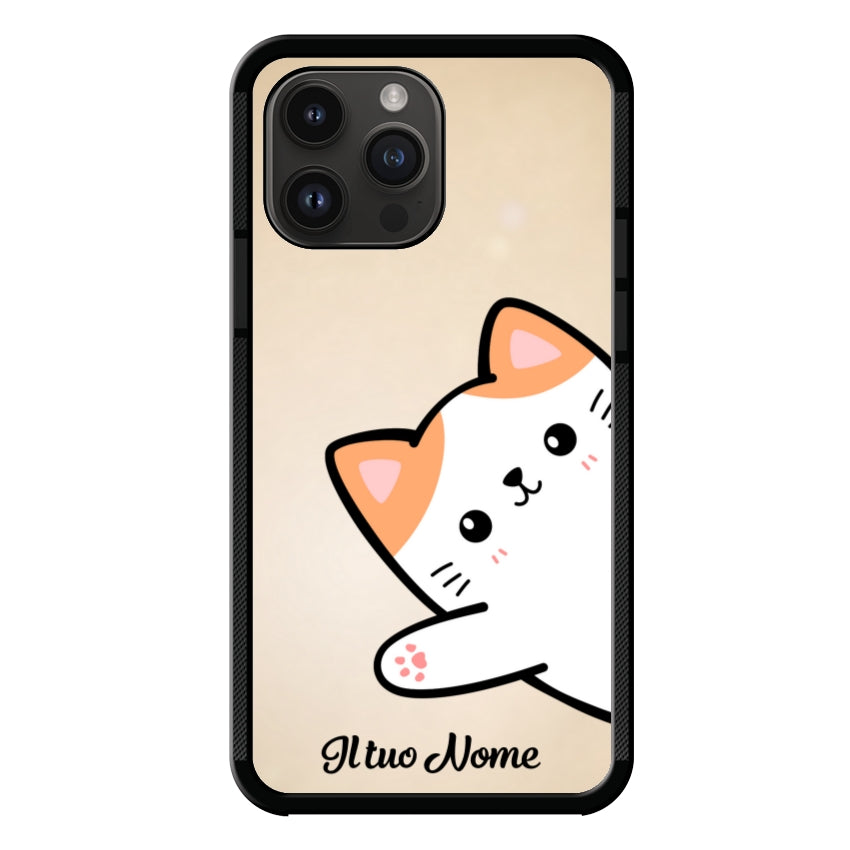Gatto 2 con Nome - Apple customall