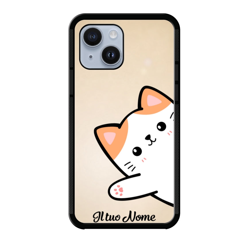 Gatto 2 con Nome - Apple customall