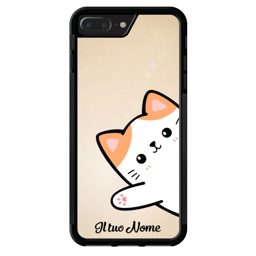 Gatto 2 con Nome - Apple customall