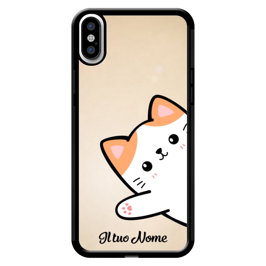Gatto 2 con Nome - Apple customall