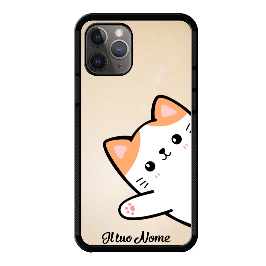 Gatto 2 con Nome - Apple customall