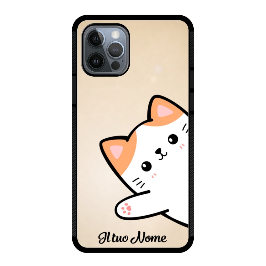 Gatto 2 con Nome - Apple customall