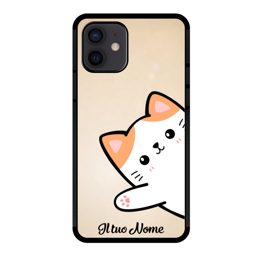 Gatto 2 con Nome - Apple customall