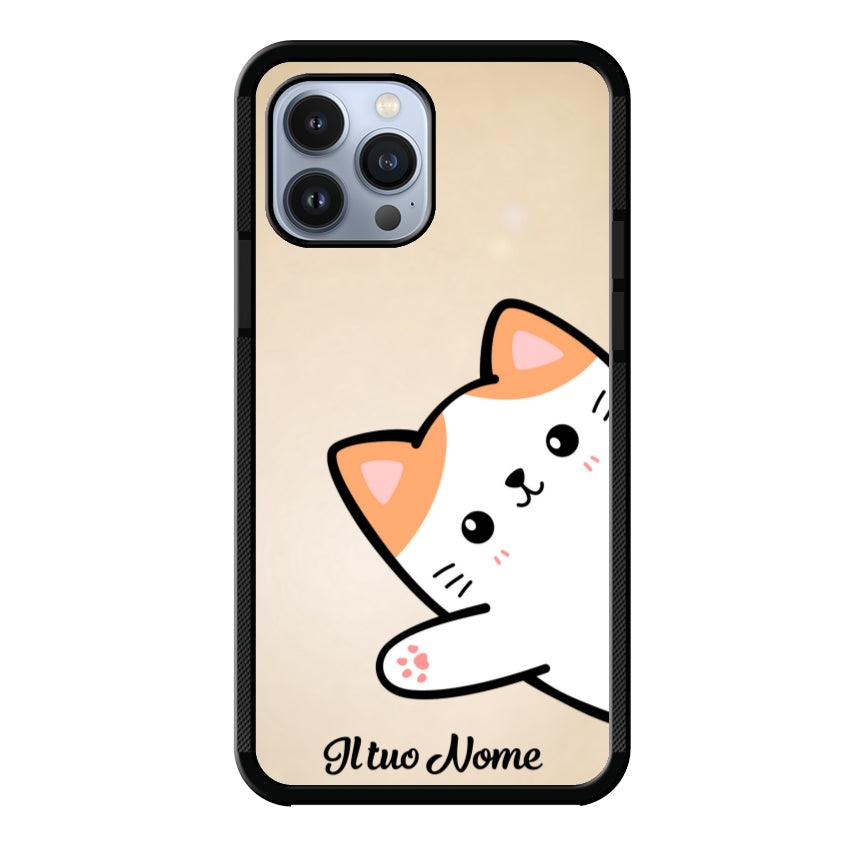 Gatto 2 con Nome - Apple customall