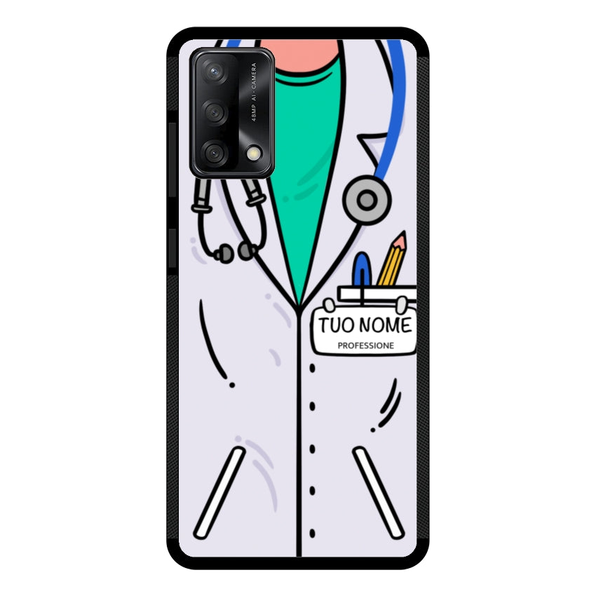 Cover Con Nome Divisa Dottore - Oppo