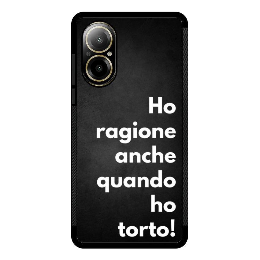 Ho ragione anche quando ho torto - Realme customall