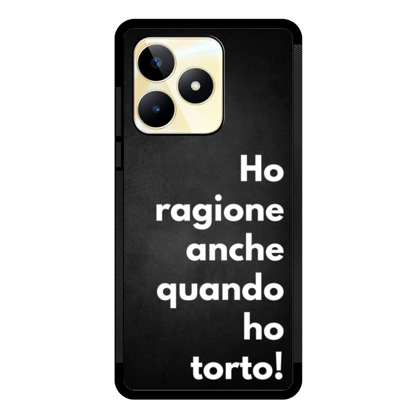 Ho ragione anche quando ho torto - Realme customall