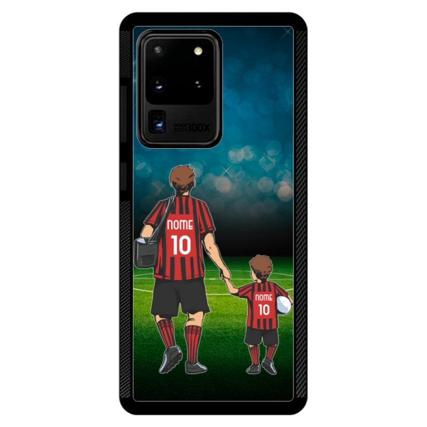 Cover Calcio Papà e Figlio - Samsung