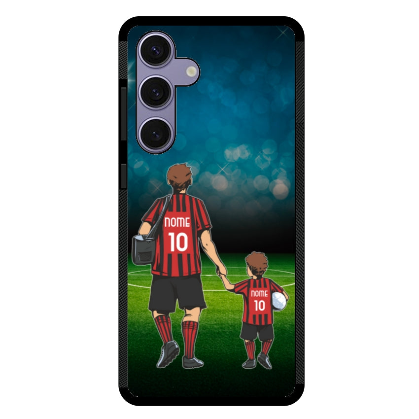 Cover Calcio Papà e Figlio - Samsung