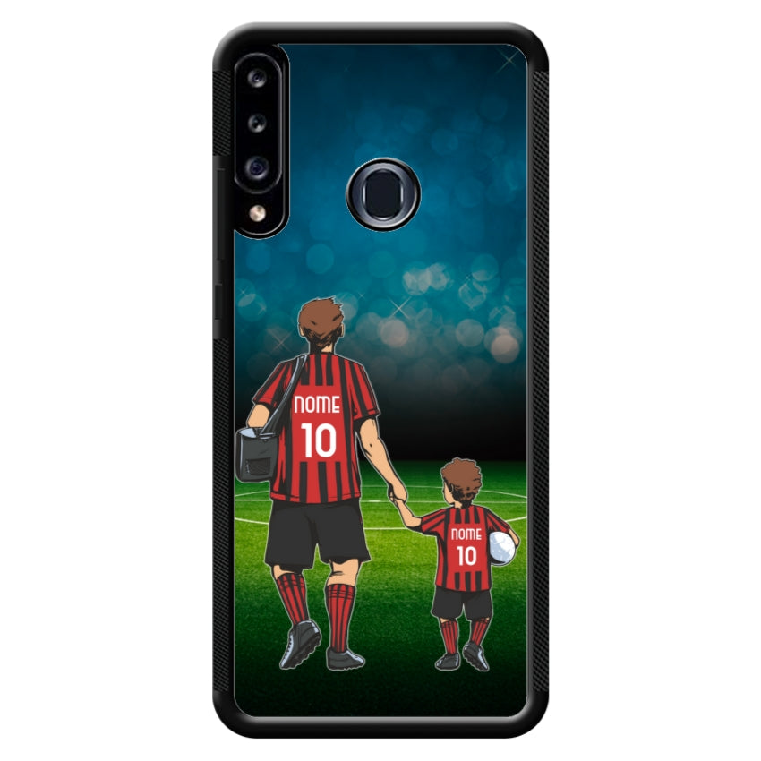 Cover Calcio Papà e Figlio - Samsung