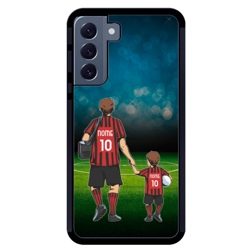 Cover Calcio Papà e Figlio - Samsung