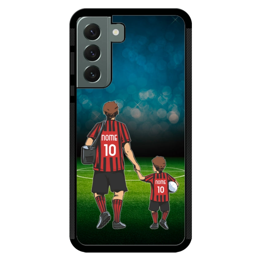 Cover Calcio Papà e Figlio - Samsung