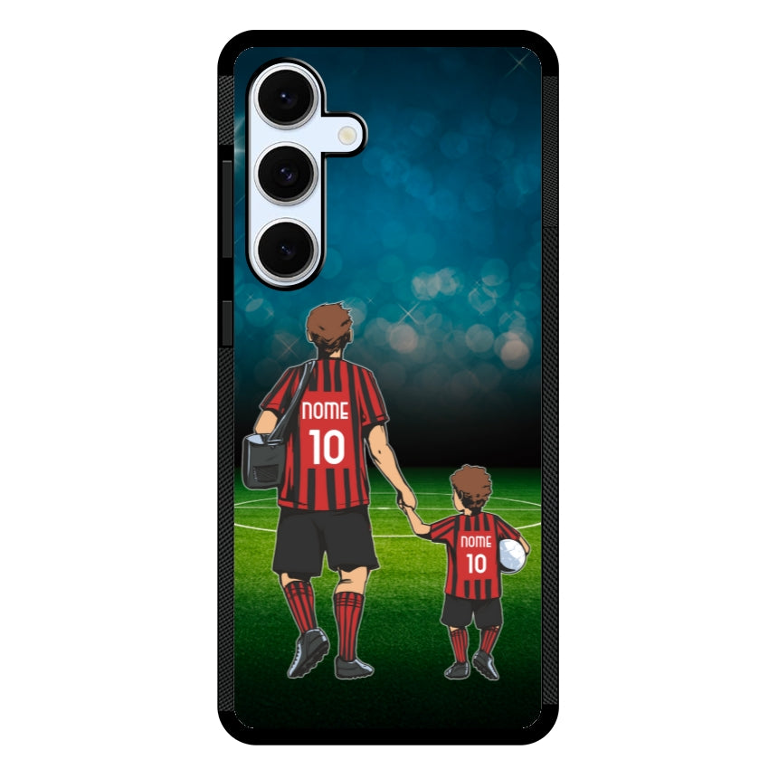 Cover Calcio Papà e Figlio - Samsung