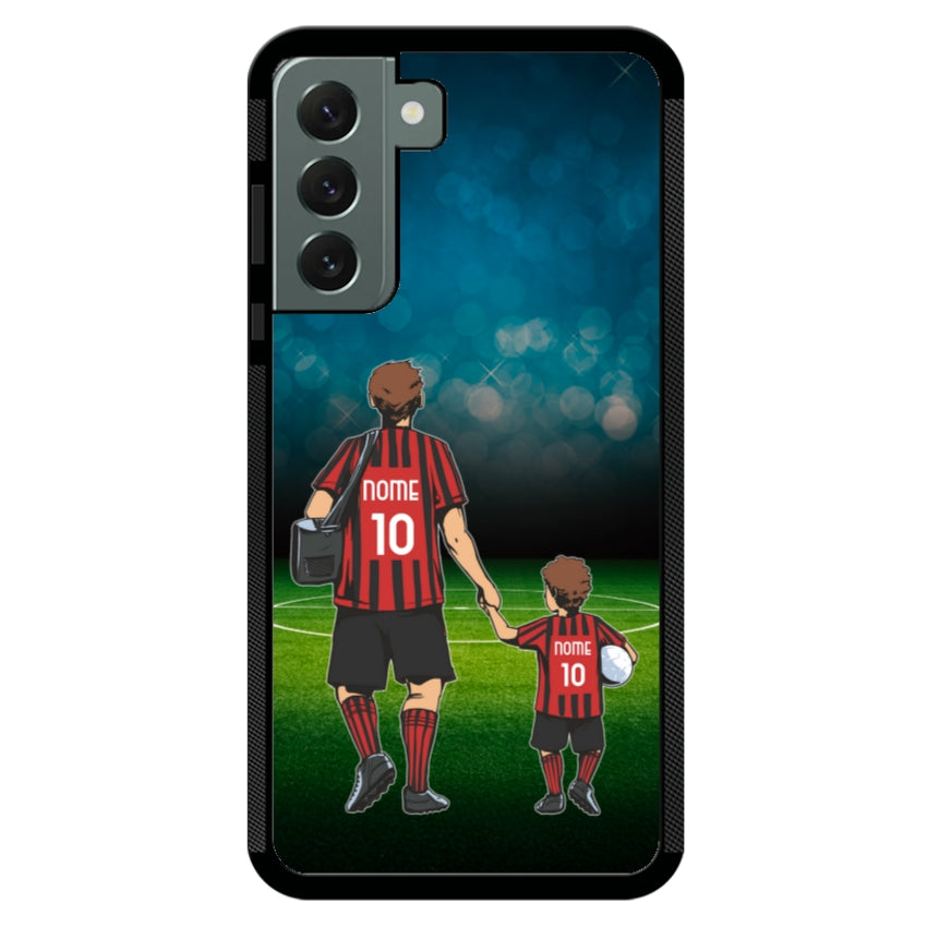 Cover Calcio Papà e Figlio - Samsung