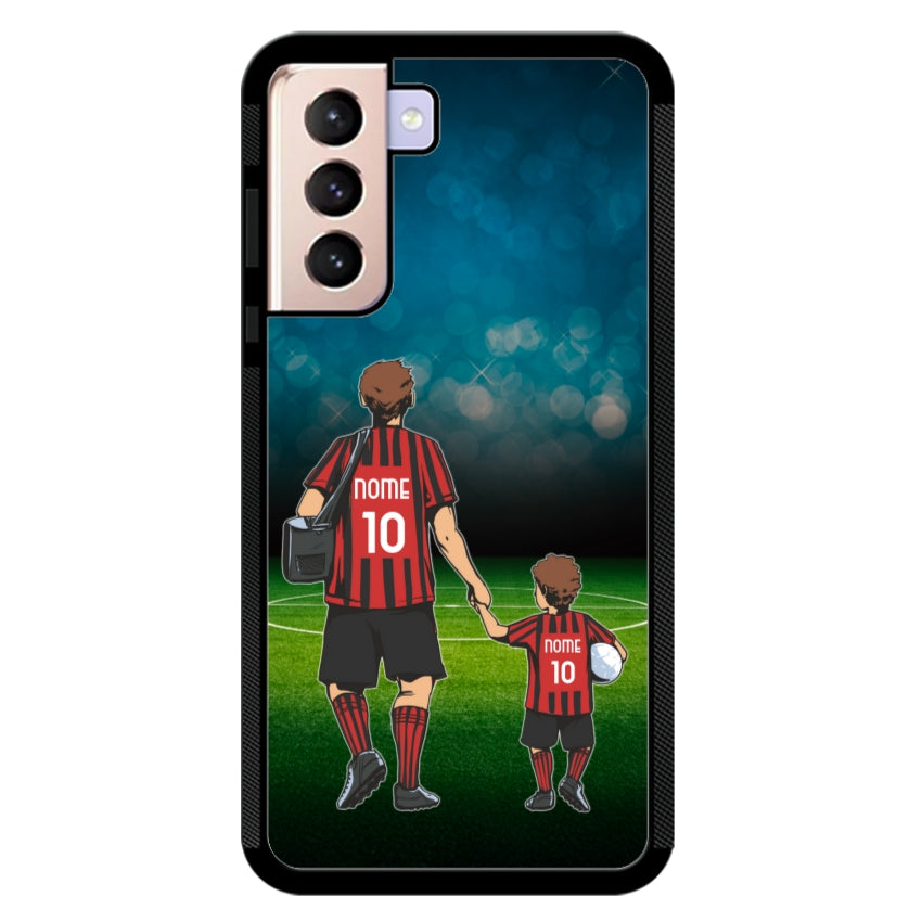 Cover Calcio Papà e Figlio - Samsung