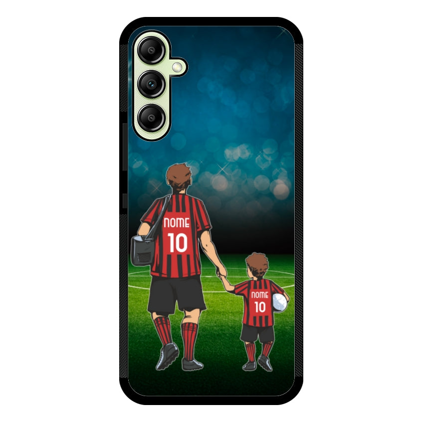 Cover Calcio Papà e Figlio - Samsung