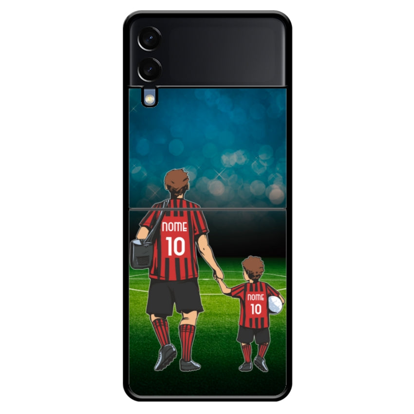 Cover Calcio Papà e Figlio - Samsung