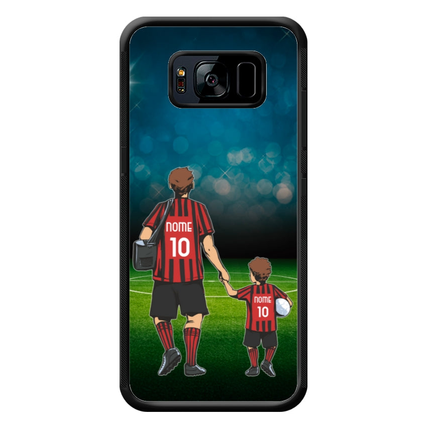 Cover Calcio Papà e Figlio - Samsung