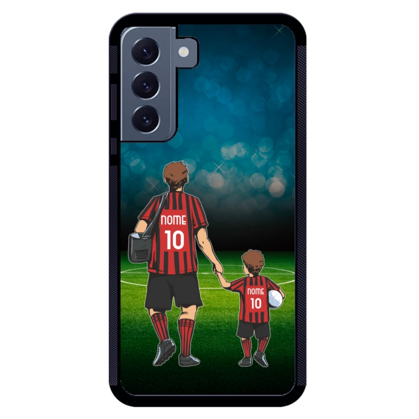 Cover Calcio Papà e Figlio - Samsung