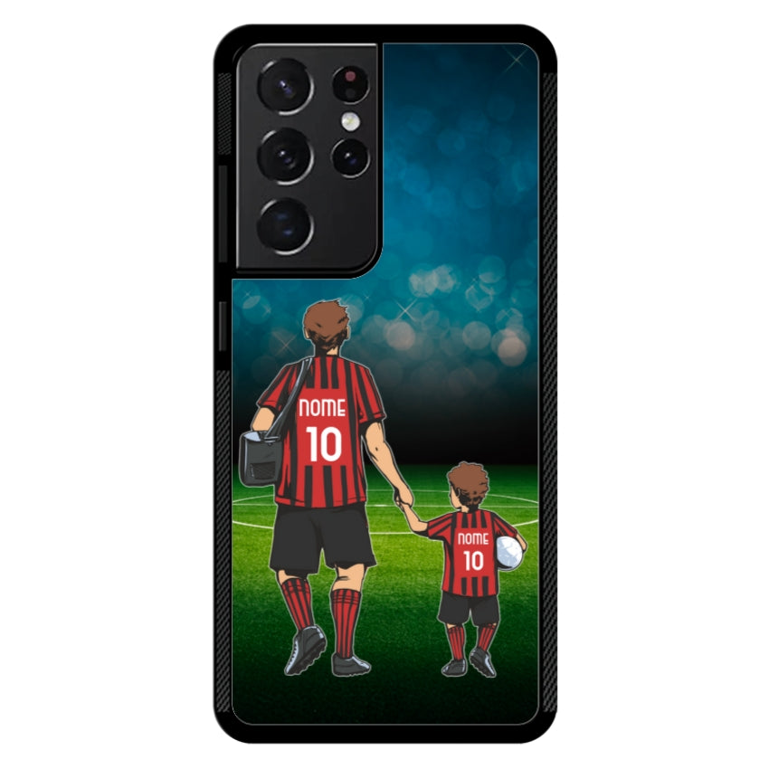 Cover Calcio Papà e Figlio - Samsung