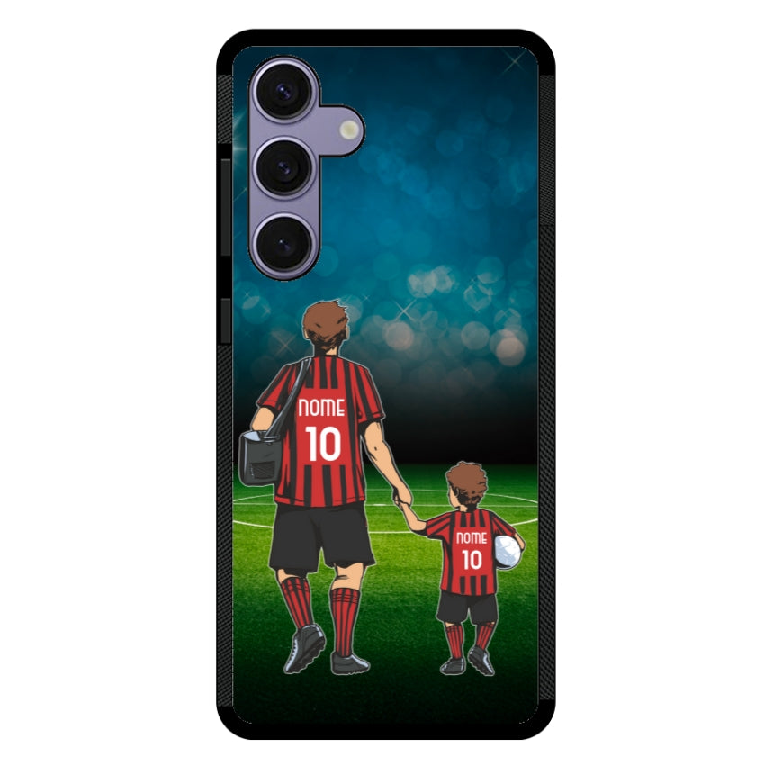 Cover Calcio Papà e Figlio - Samsung
