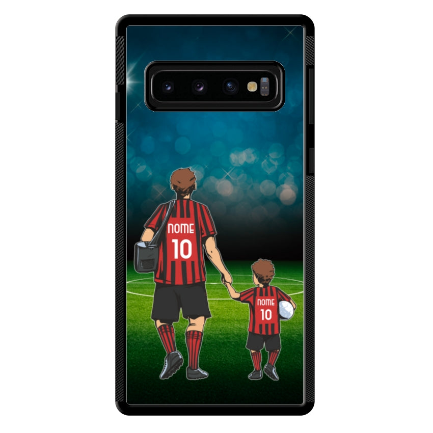Cover Calcio Papà e Figlio - Samsung