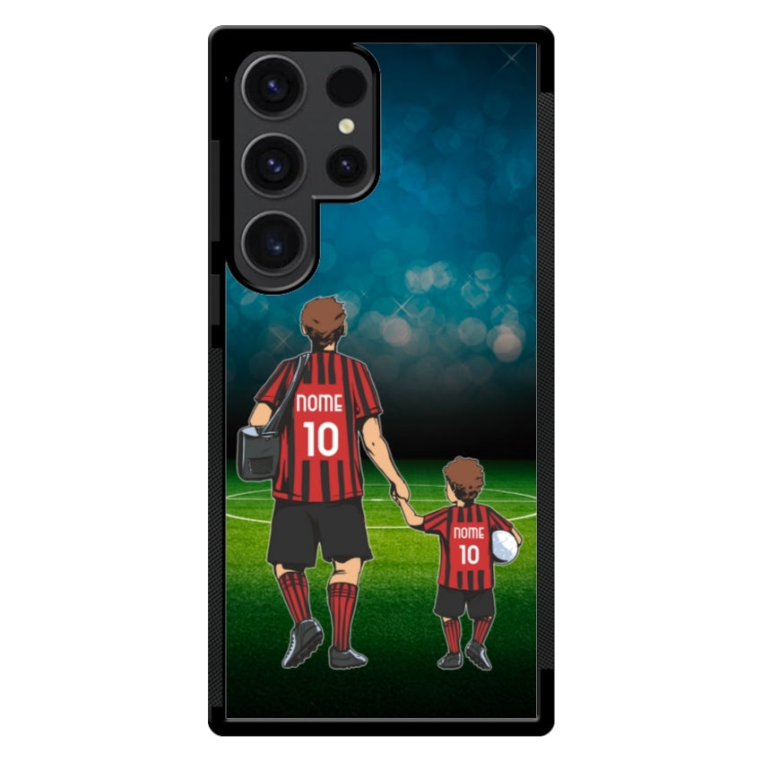 Cover Calcio Papà e Figlio - Samsung