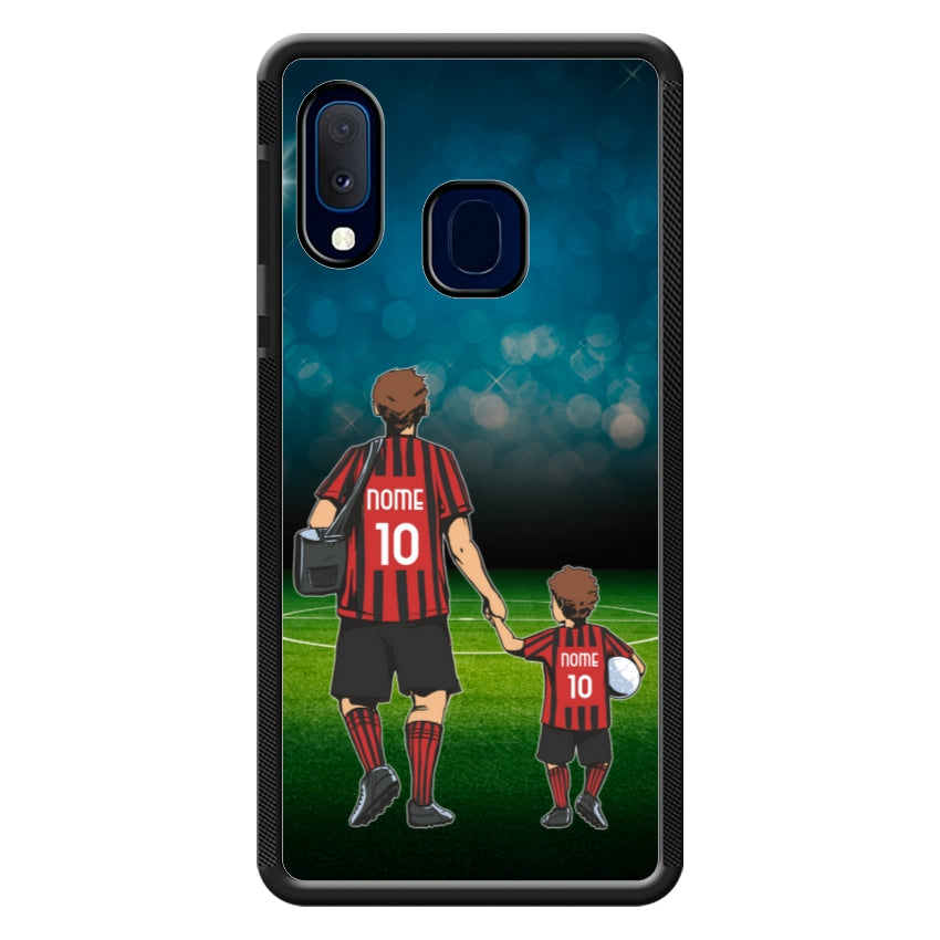 Cover Calcio Papà e Figlio - Samsung