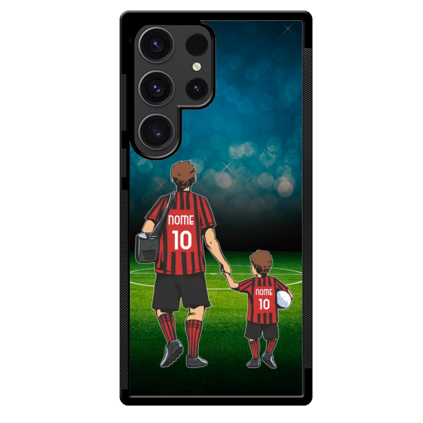 Cover Calcio Papà e Figlio - Samsung