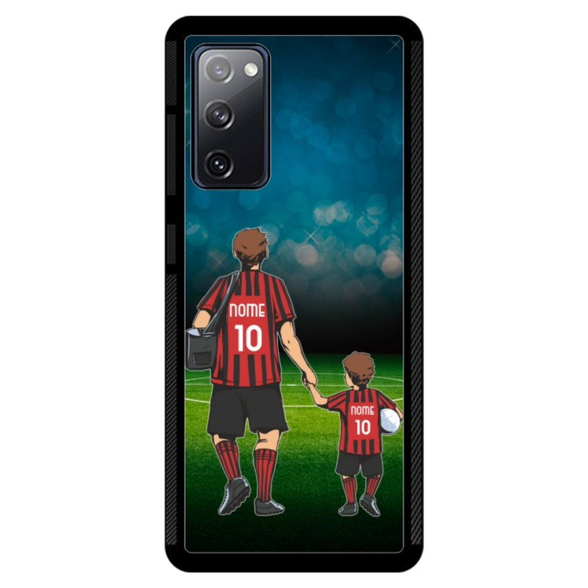 Cover Calcio Papà e Figlio - Samsung