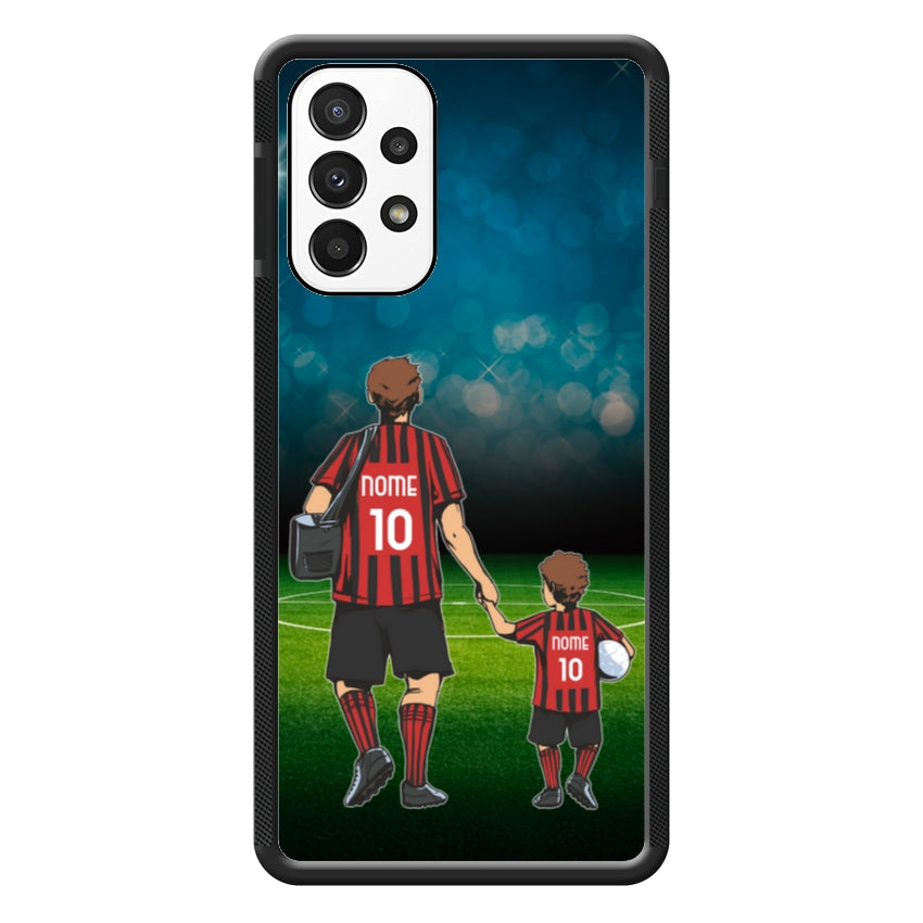 Cover Calcio Papà e Figlio - Samsung