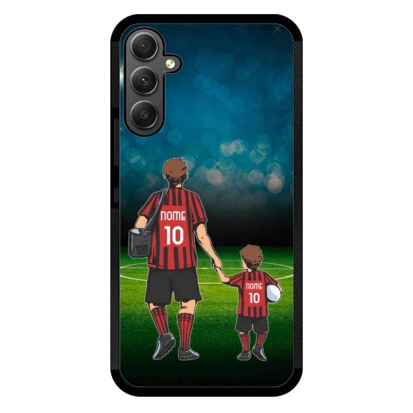 Cover Calcio Papà e Figlio - Samsung