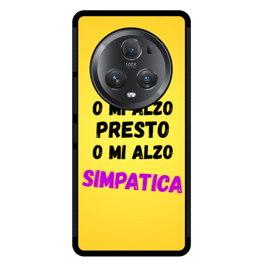 Cover o mi alzo presto o mi alzo simpatica - Huawei e Honor customall
