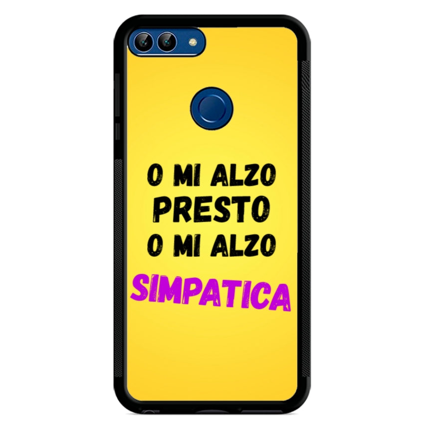 Cover o mi alzo presto o mi alzo simpatica - Huawei e Honor customall