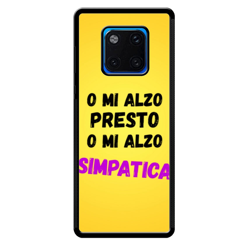 Cover o mi alzo presto o mi alzo simpatica - Huawei e Honor customall