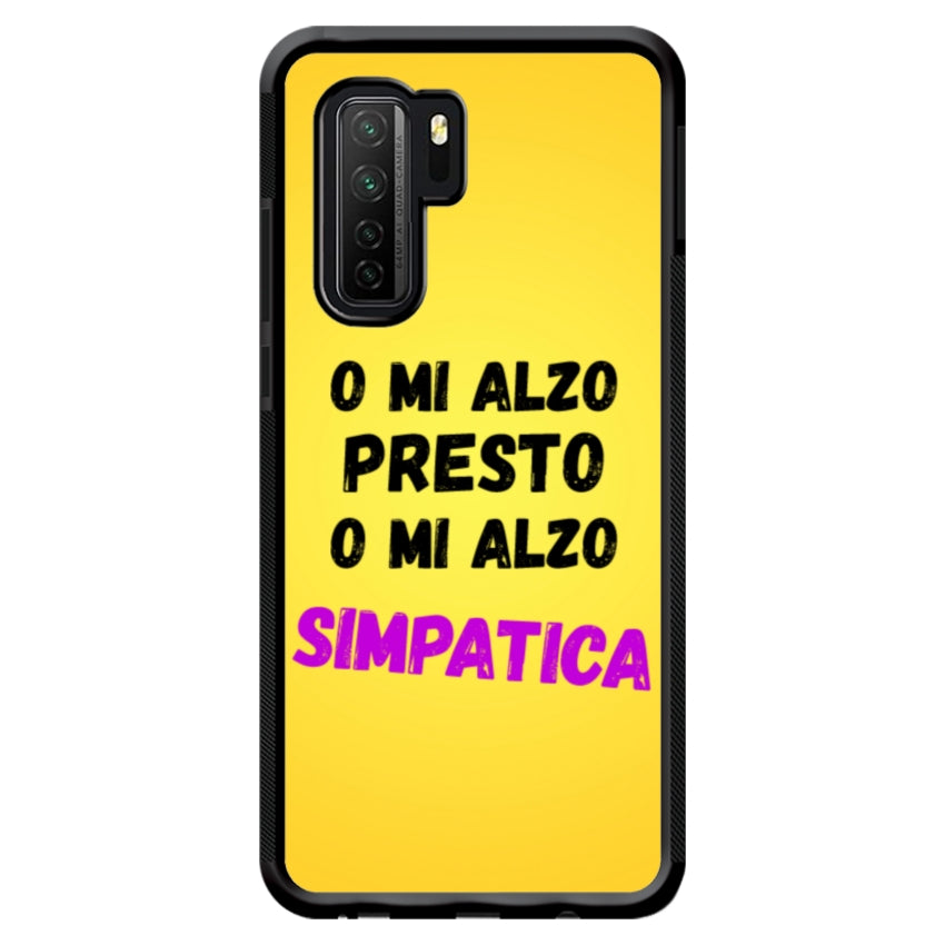 Cover o mi alzo presto o mi alzo simpatica - Huawei e Honor customall