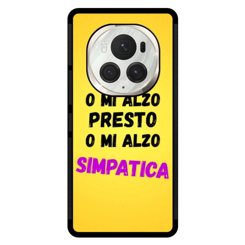 Cover o mi alzo presto o mi alzo simpatica - Huawei e Honor customall