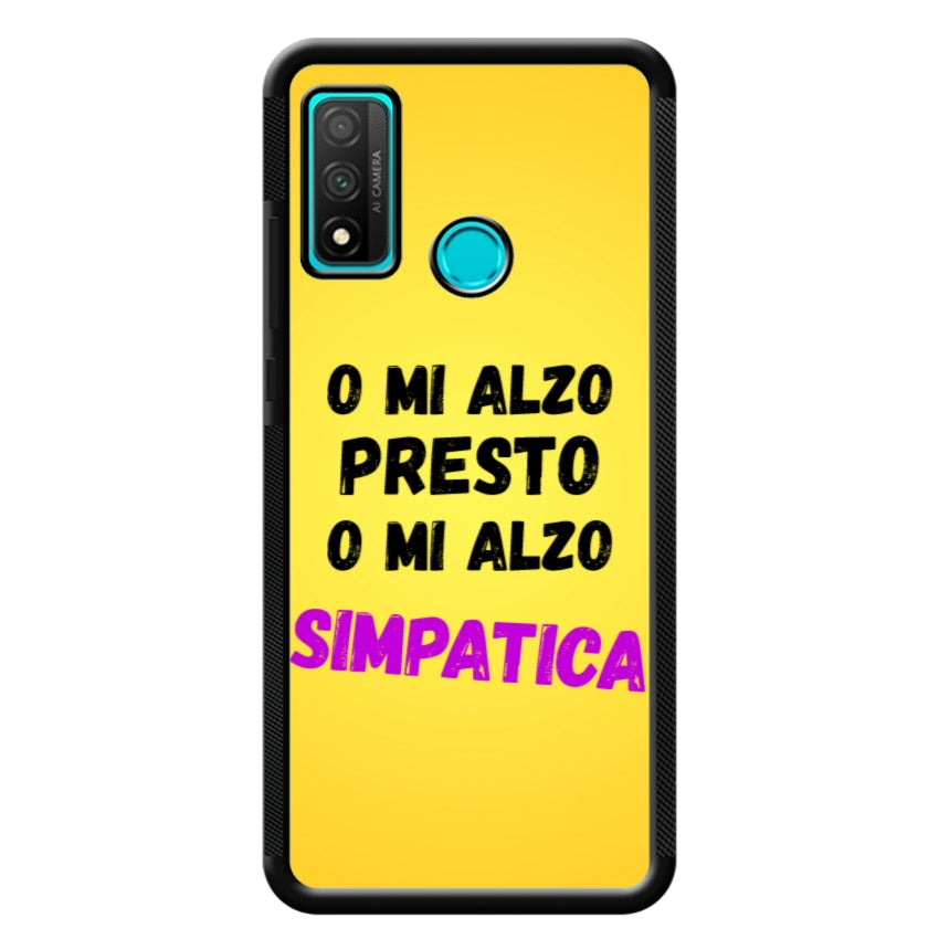 Cover o mi alzo presto o mi alzo simpatica - Huawei e Honor customall