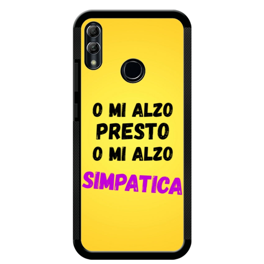 Cover o mi alzo presto o mi alzo simpatica - Huawei e Honor customall
