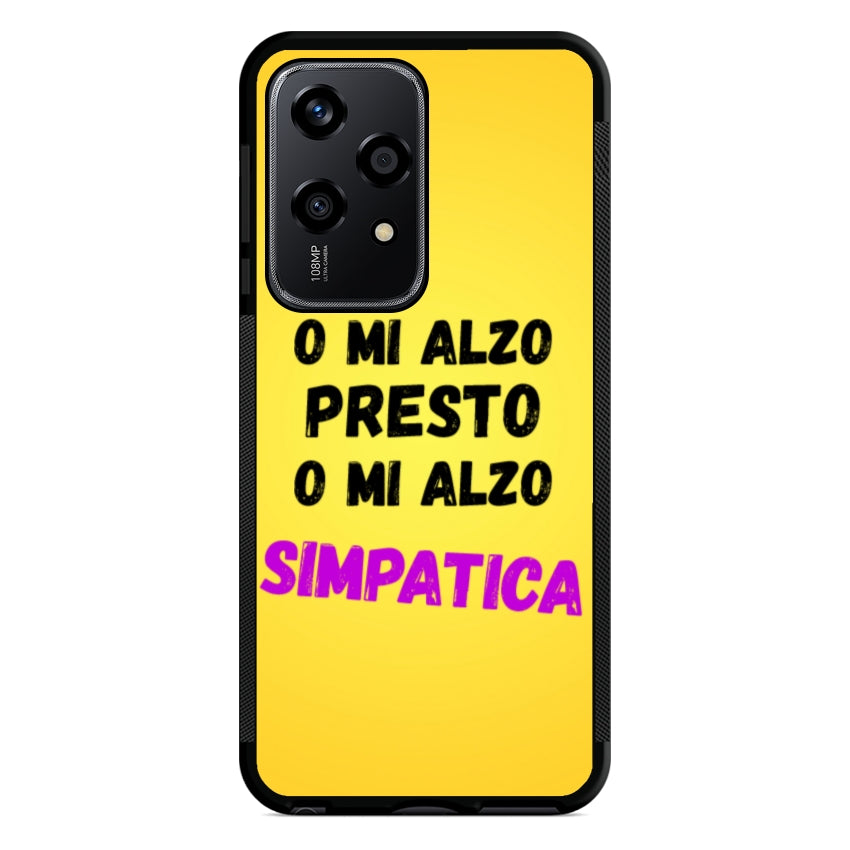 Cover o mi alzo presto o mi alzo simpatica - Huawei e Honor customall