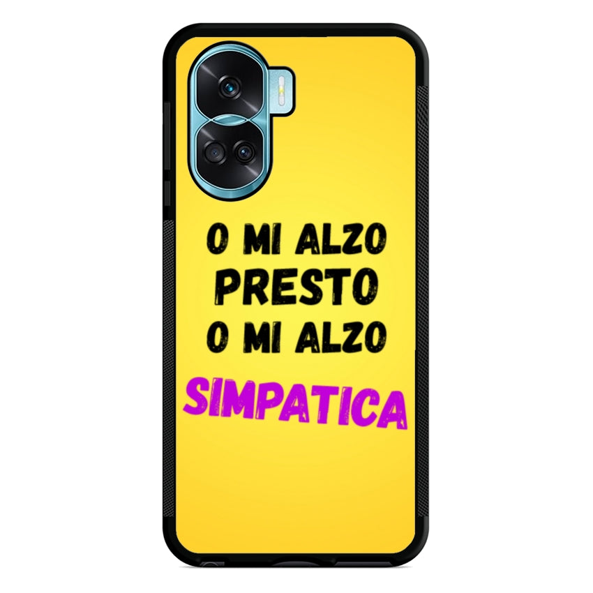 Cover o mi alzo presto o mi alzo simpatica - Huawei e Honor customall