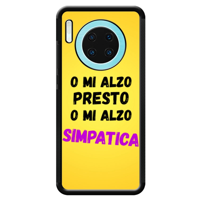Cover o mi alzo presto o mi alzo simpatica - Huawei e Honor customall