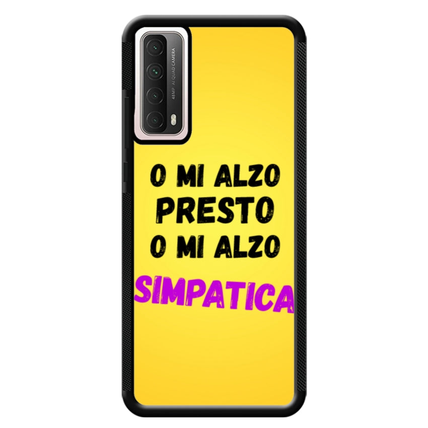 Cover o mi alzo presto o mi alzo simpatica - Huawei e Honor customall
