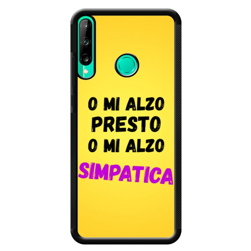 Cover o mi alzo presto o mi alzo simpatica - Huawei e Honor customall